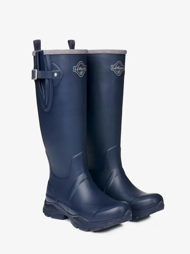LeMieux Ultra Stride Wellington Boots Ladies in Navy